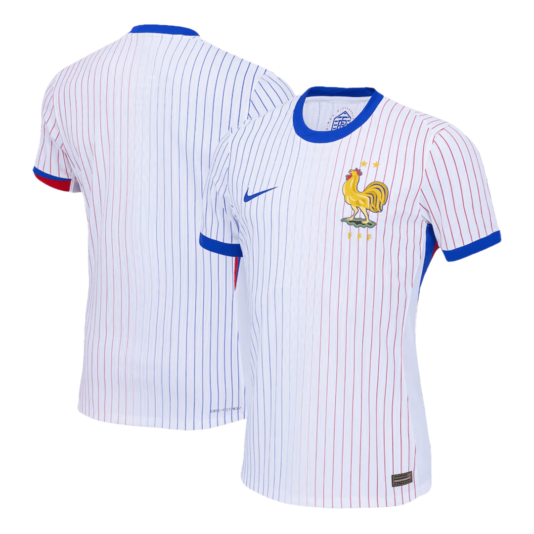 France Away Jersey Authentic EURO - gojersey