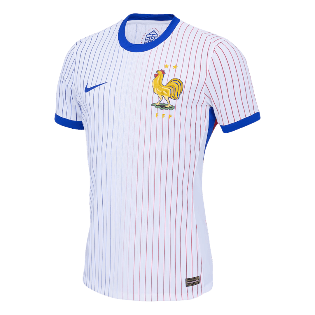 France Away Jersey Authentic EURO - gojersey