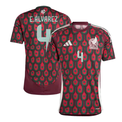 Mexico E.ÁLVAREZ #4 Home Jersey Copa America 2024 - gojersey