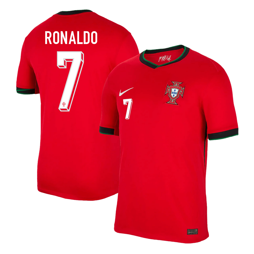 Portugal RONALDO #7 Home Jersey EURO - gojersey