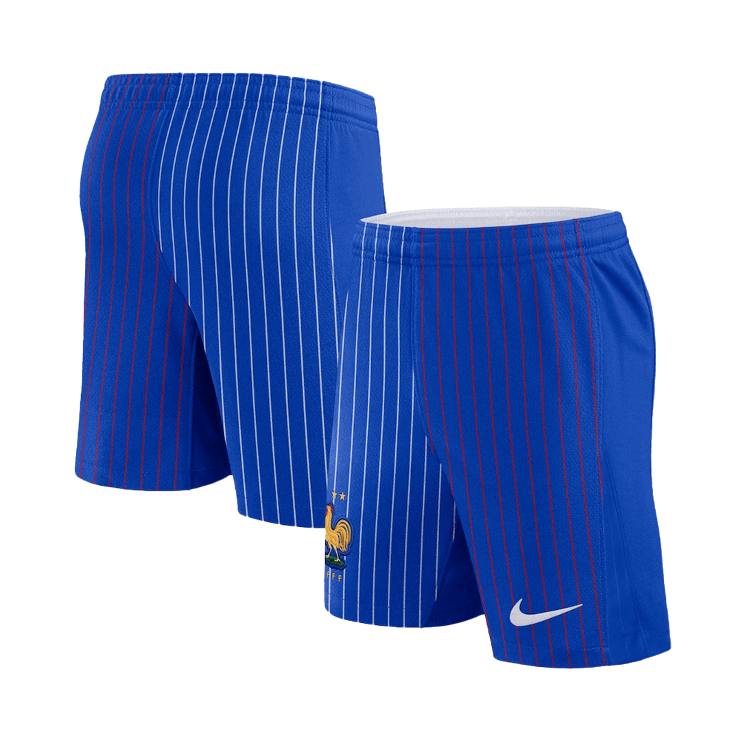France Away Soccer Shorts - gojersey