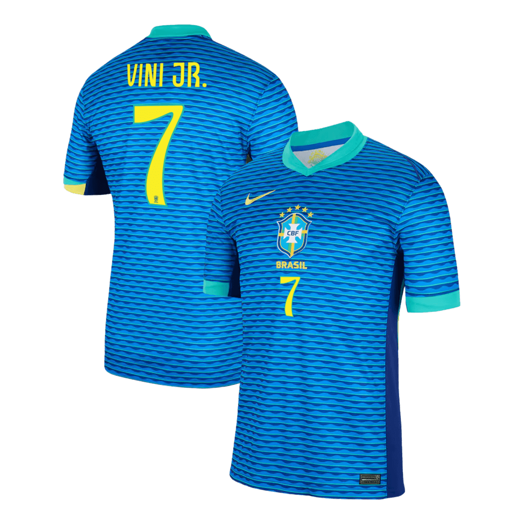 Brazil VINI JR. #7 Away Jersey Copa America - gojersey