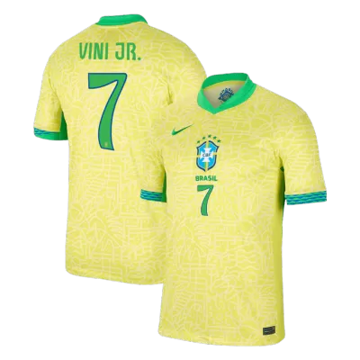 Brazil VINI JR. #7 Home Jersey Copa America 2024 - gojersey