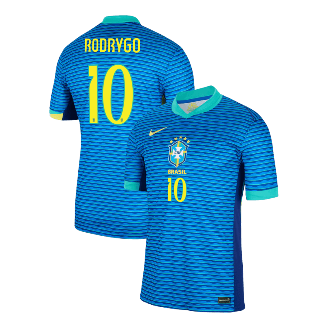Brazil RODRYGO #10 Away Jersey Copa America - gojersey