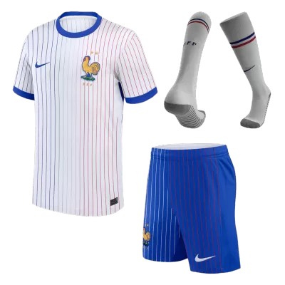 France Away Jersey Kit EURO 2024 (Jersey+Shorts+Socks) - gojersey