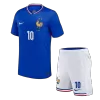France MBAPPE #10 Home Jersey Kit EURO Kids(Jersey+Shorts) - gojersey