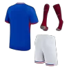 France Home Jersey Kit EURO 2024 (Jersey+Shorts+Socks) - gojersey