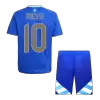 Argentina MESSI #10 Away Jersey Kit Kids(Jersey+Shorts) - gojersey