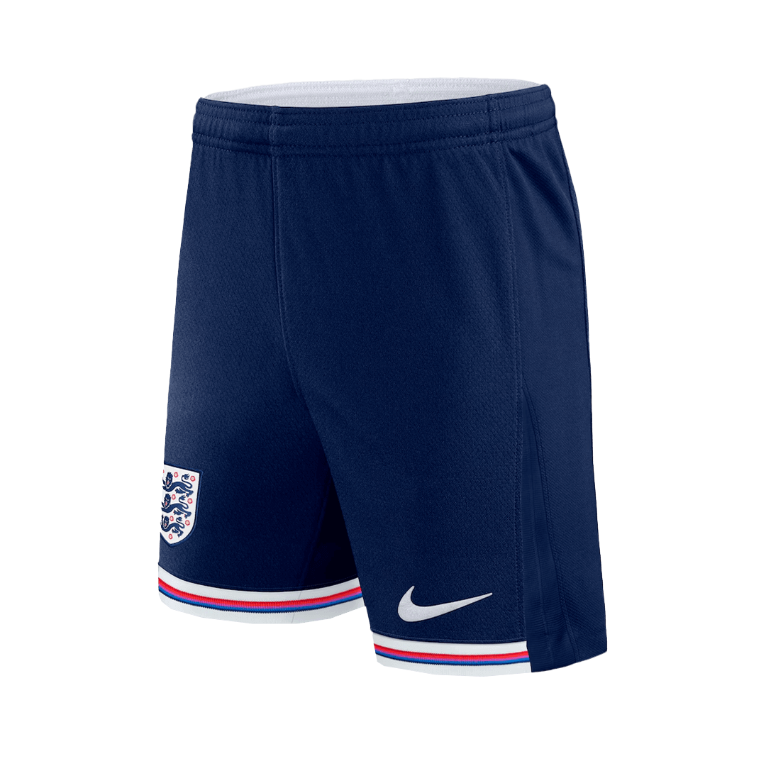 England Home Soccer Shorts - gojersey