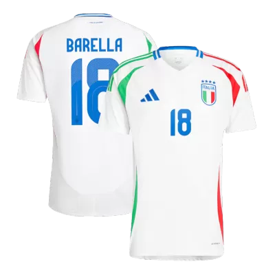 Italy BARELLA #18 Away Jersey EURO 2024 - gojersey
