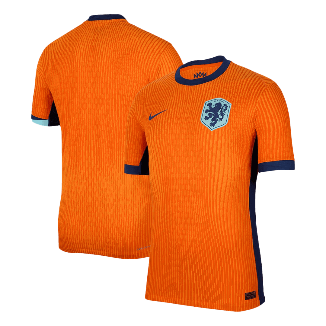 Netherlands Home Jersey Authentic EURO - gojersey