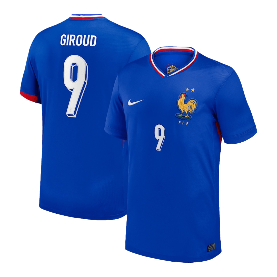 France GIROUD #9 Home Jersey EURO - gojersey