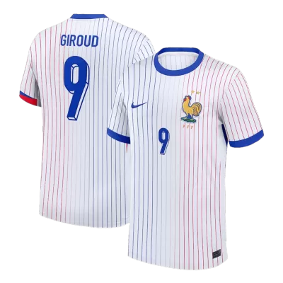 France GIROUD #9 Away Jersey EURO 2024 - gojersey