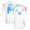 Italy CHIESA #14 Away Jersey EURO 2024 - gojersey