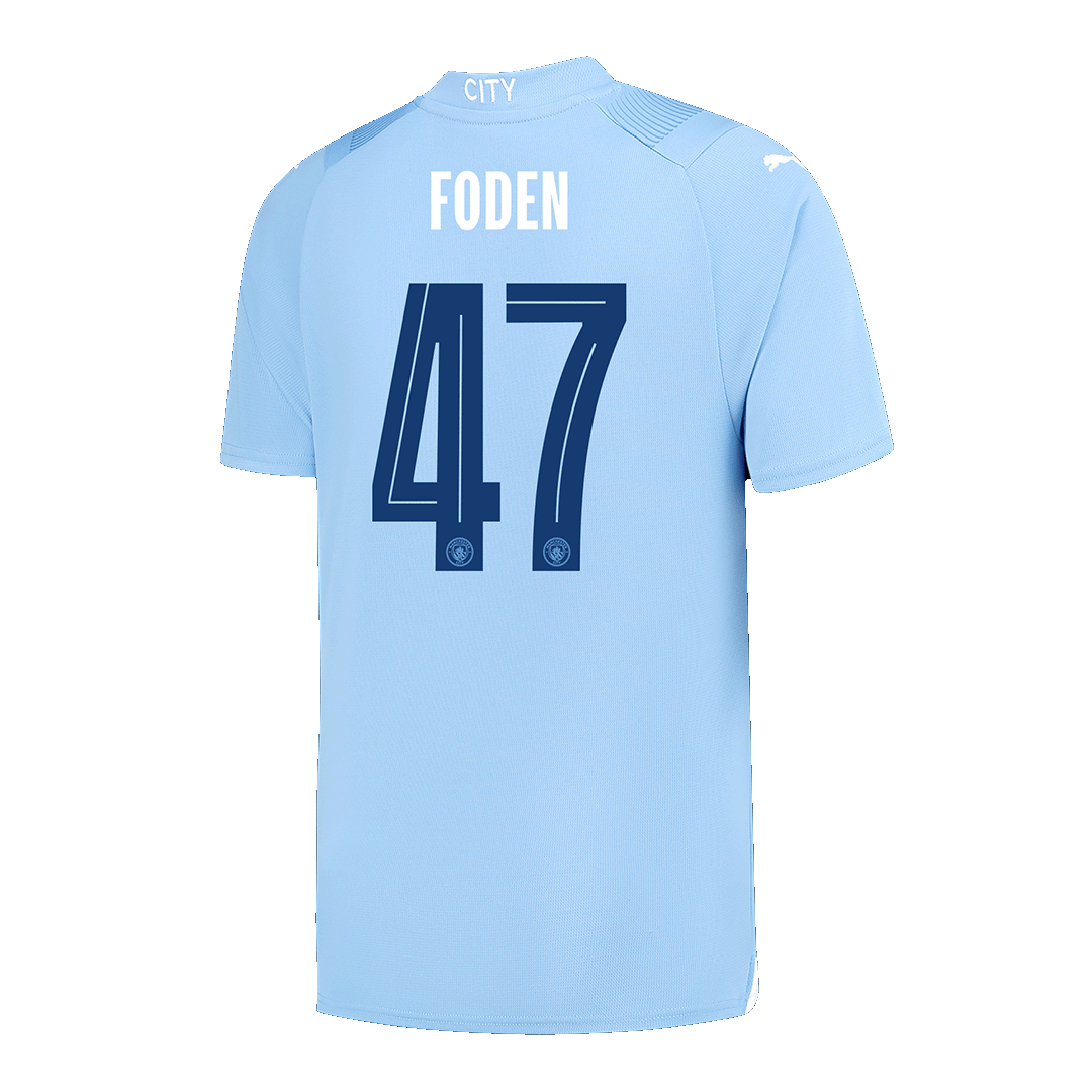 Manchester City FODEN #47 Home Jersey 2023/24 - UCL Edition - gojersey
