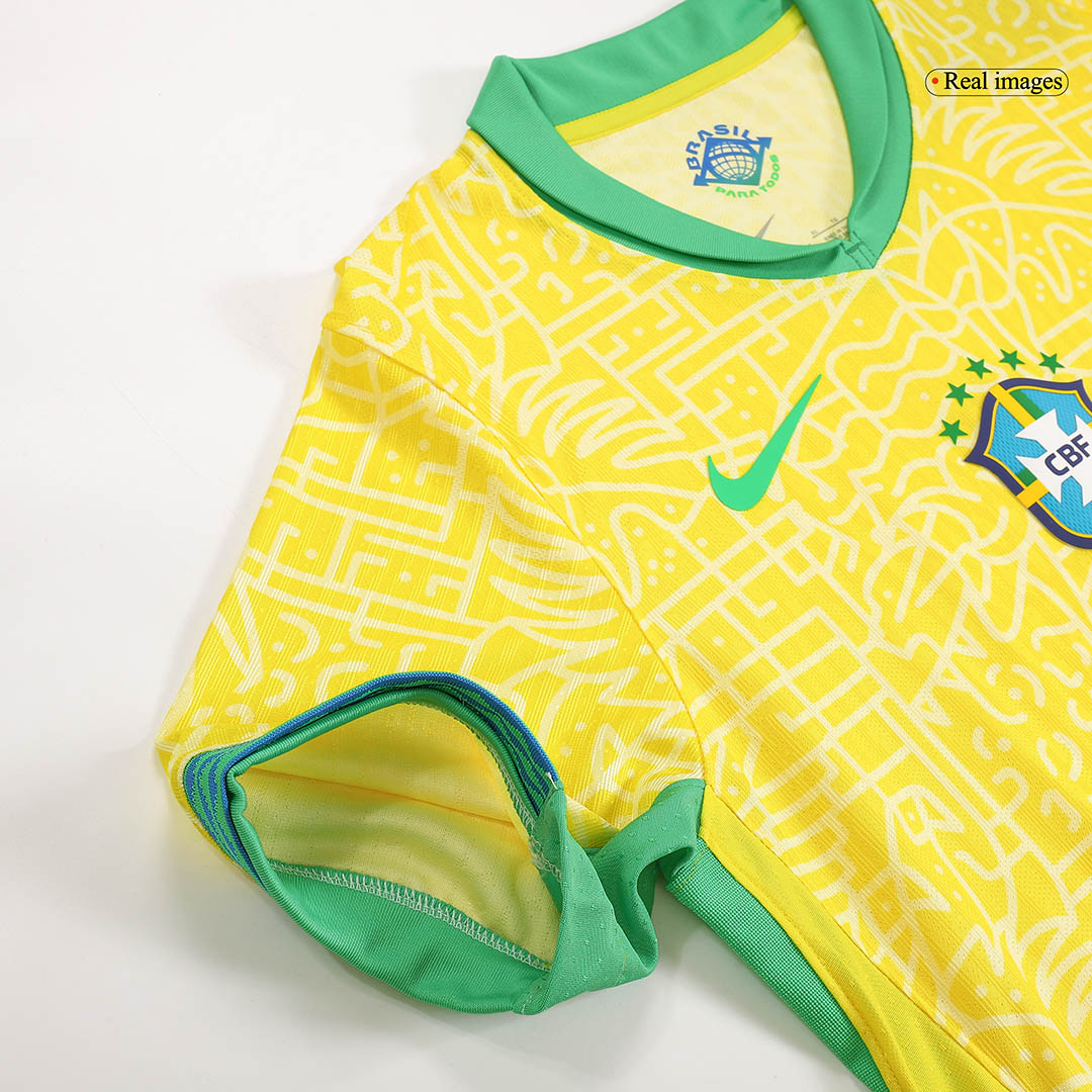 Brazil Home Jersey Authentic Copa America - gojersey