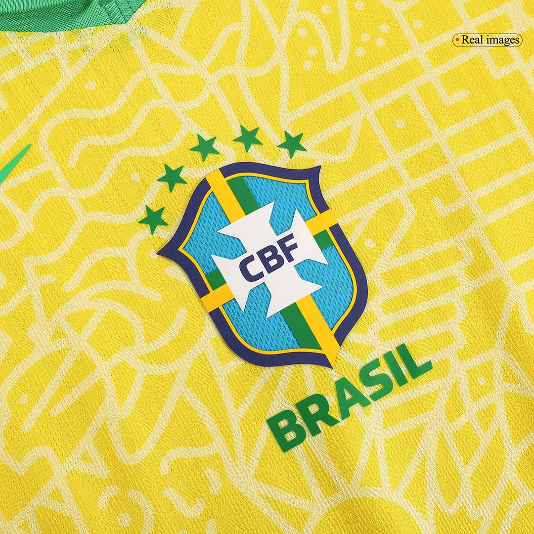 Brazil Home Jersey Authentic Copa America - gojersey