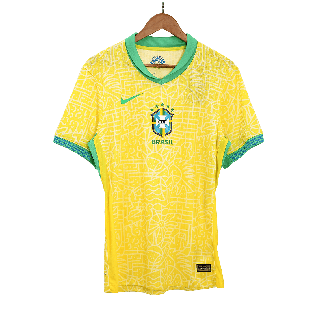 Brazil Home Jersey Authentic Copa America - gojersey