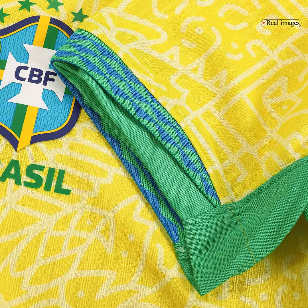 Brazil Home Jersey Authentic Copa America - gojersey