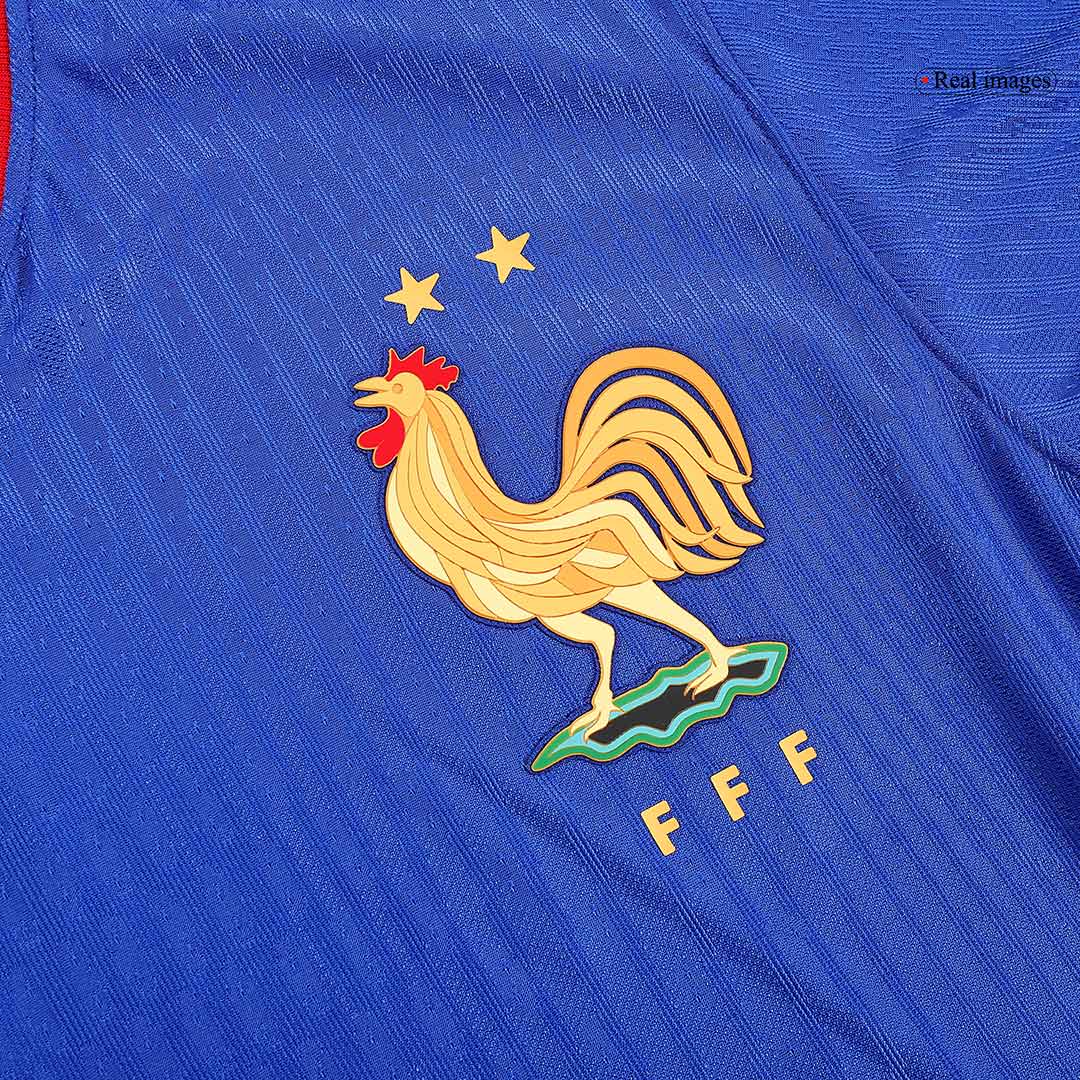 France Home Jersey Authentic EURO - gojersey