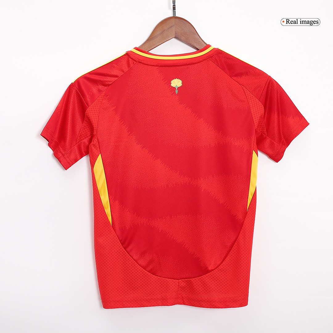 Spain Home Jersey Kit EURO Kids(Jersey+Shorts) - gojersey