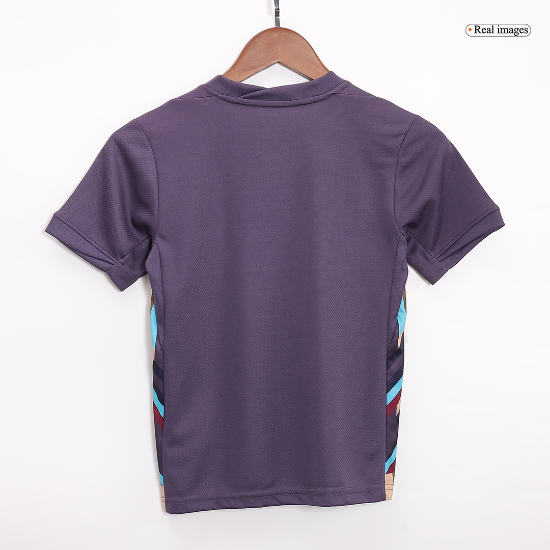 England Away Jersey Kit EURO Kids(Jersey+Shorts) - gojersey