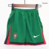 Portugal Home Jersey Kit EURO 2024 Kids(Jersey+Shorts) - gojersey