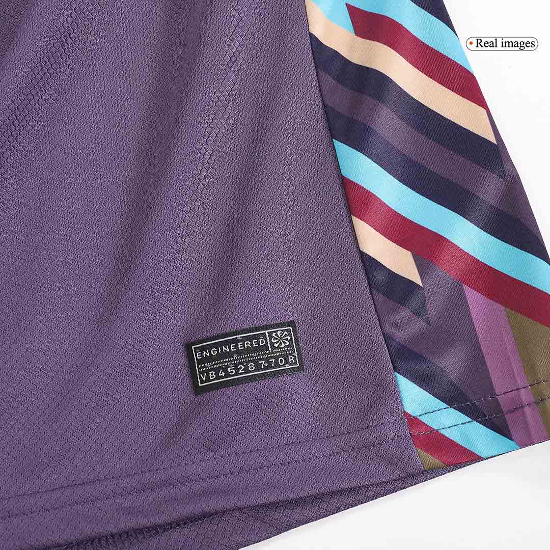 England Away Jersey Kit EURO Kids(Jersey+Shorts) - gojersey