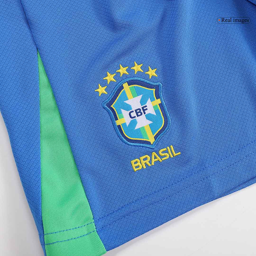 Brazil Home Jersey Kit Copa America Kids(Jersey+Shorts+Socks) - gojersey