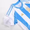 Kid's Argentina Home Soccer Jersey Kit(Jersey+Shorts) Copa America - gojersey