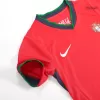 Portugal Home Jersey Kit EURO 2024 Kids(Jersey+Shorts) - gojersey