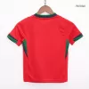 Portugal Home Jersey Kit EURO 2024 Kids(Jersey+Shorts) - gojersey