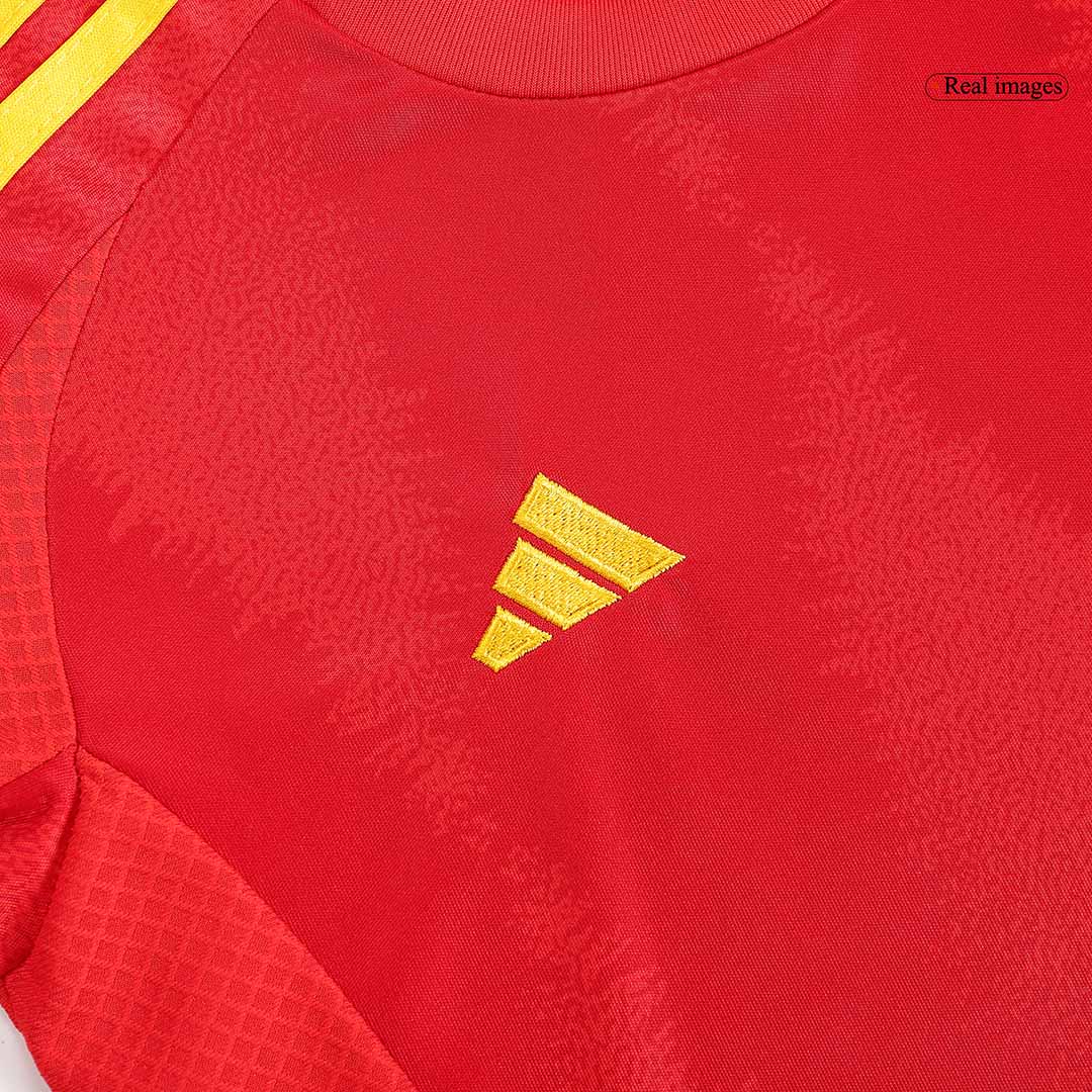 Spain Home Jersey Kit EURO Kids(Jersey+Shorts) - gojersey