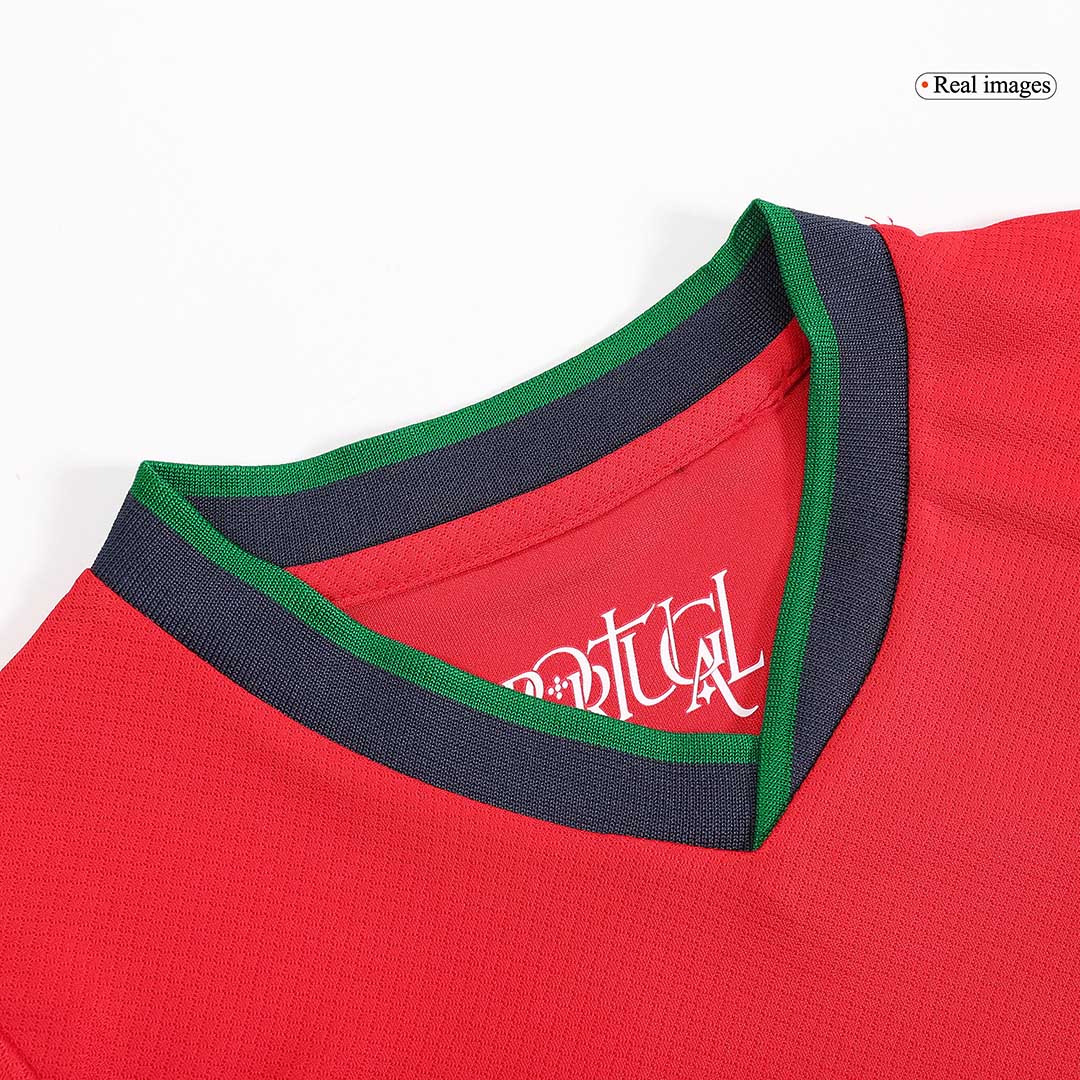 Portugal Home Jersey Kit EURO Kids(Jersey+Shorts+Socks) - gojersey