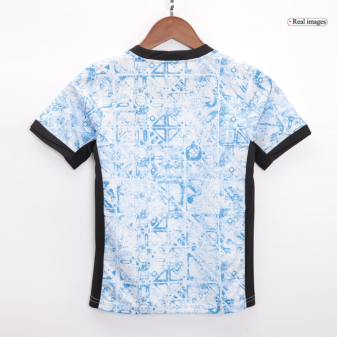 Portugal Away Jersey Kit EURO Kids(Jersey+Shorts) - gojersey