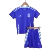 Argentina Away Jersey Kit Copa America Kids(Jersey+Shorts) - gojersey