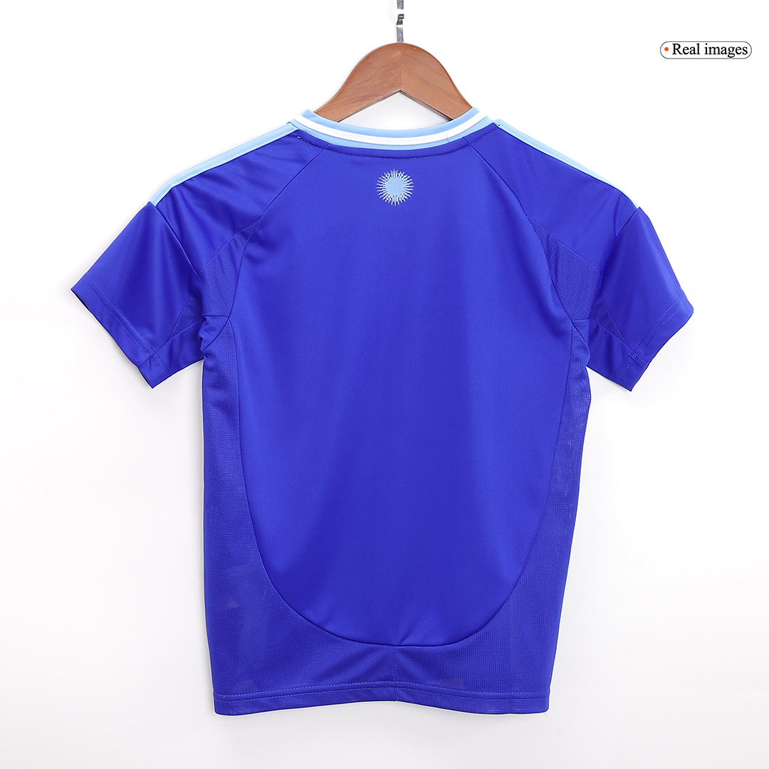 Argentina Away Jersey Kit Copa America Kids(Jersey+Shorts) - gojersey
