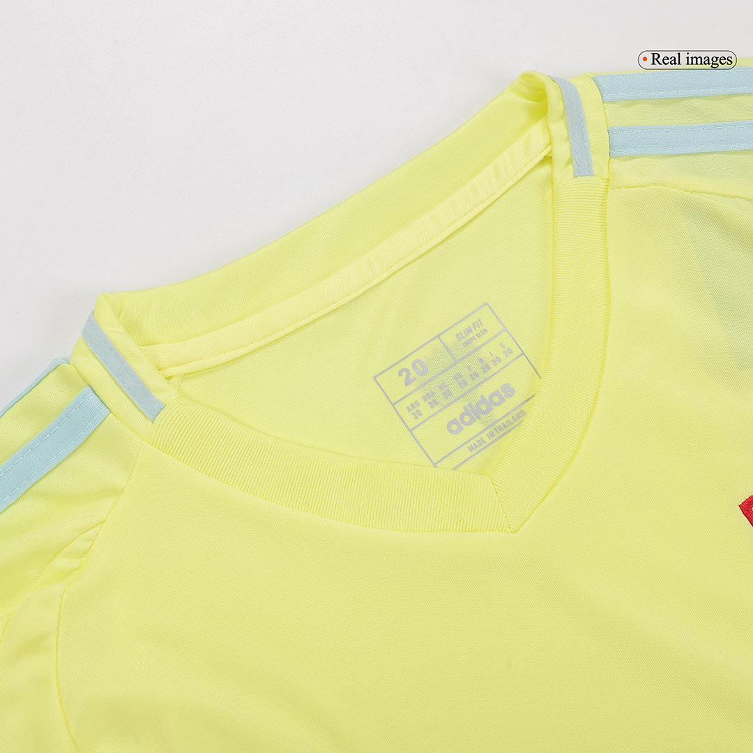 Spain Away Jersey Kit EURO Kids(Jersey+Shorts+Socks) - gojersey