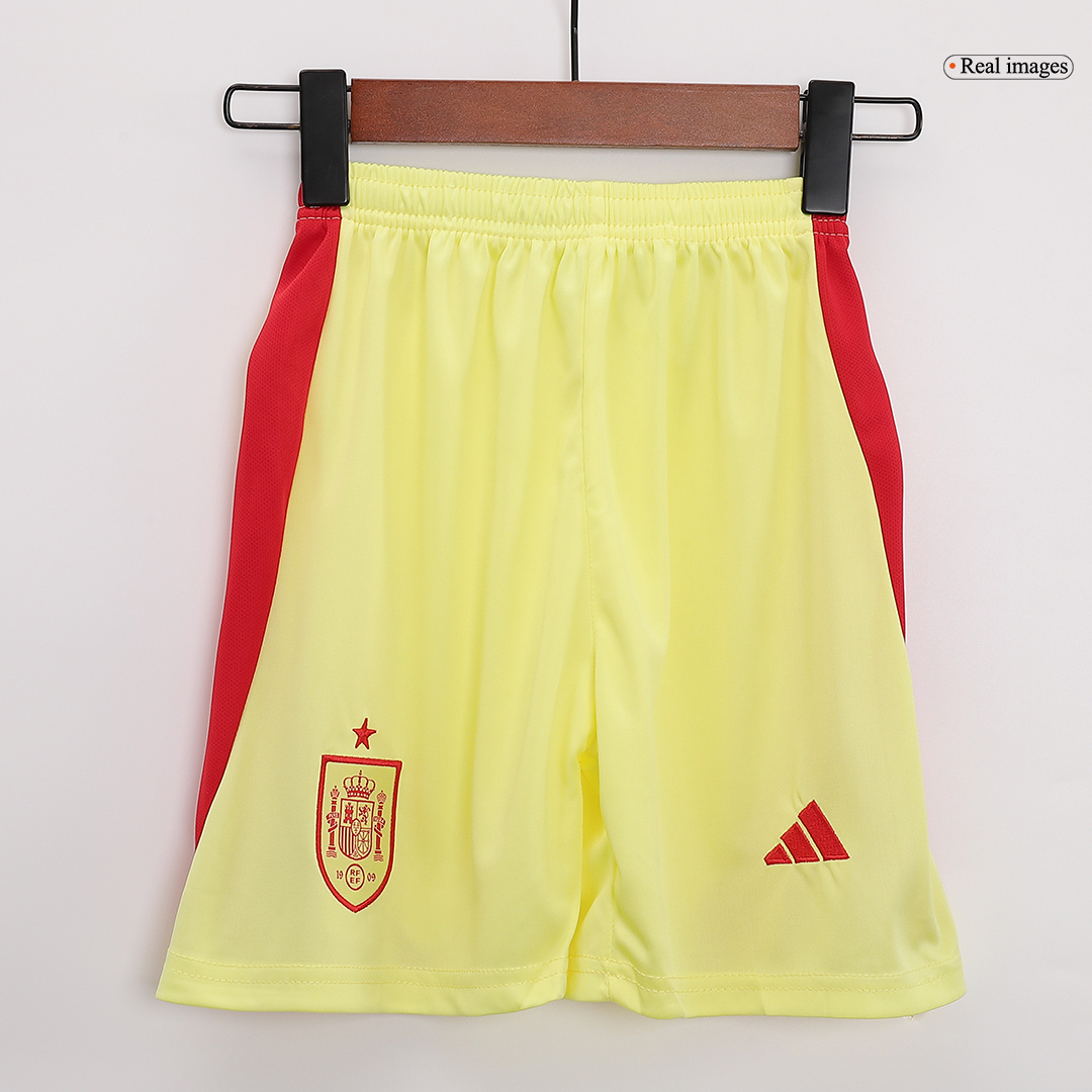 Spain Away Jersey Kit EURO Kids(Jersey+Shorts+Socks) - gojersey