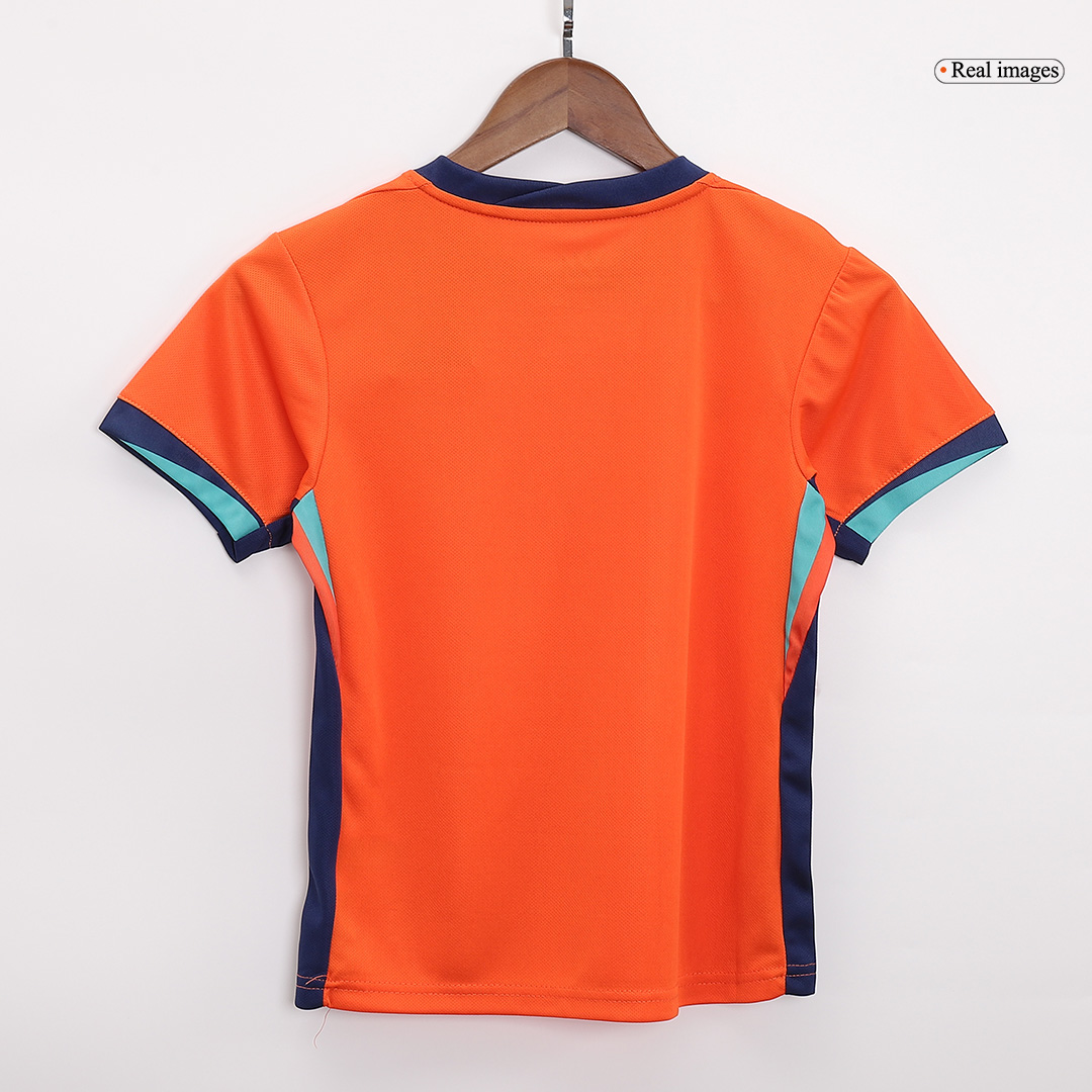 Netherlands Home Jersey Kit EURO Kids(Jersey+Shorts+Socks) - gojersey