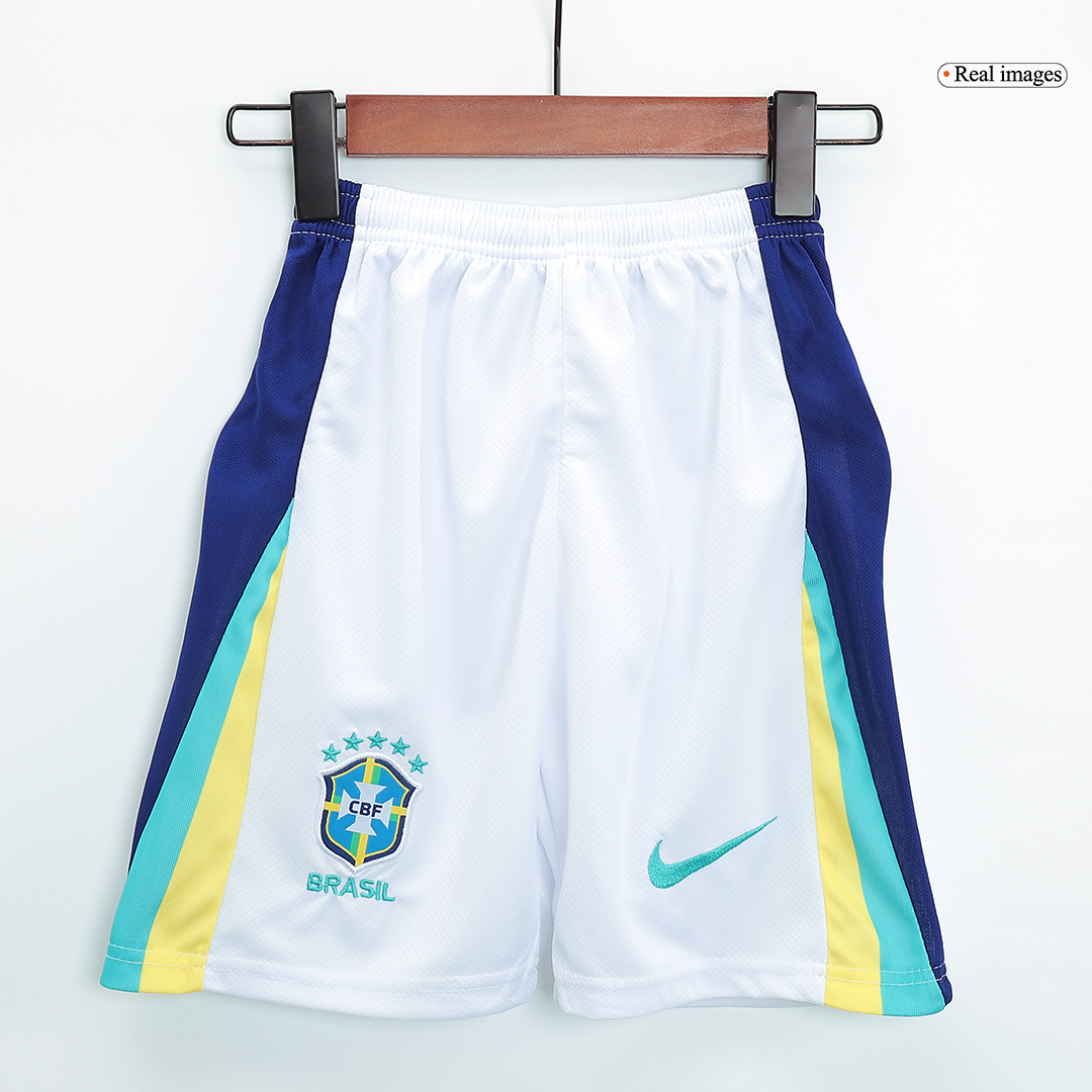 Brazil Away Jersey Kit Copa America Kids(Jersey+Shorts+Socks) - gojersey