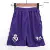 Real Madrid Fourth Away Jersey Kit 2023/24 Kids(Jersey+Shorts) - gojersey