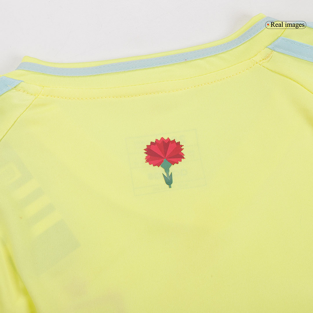 Spain Away Jersey Kit EURO Kids(Jersey+Shorts+Socks) - gojersey