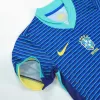 Brazil Away Jersey Kit Copa America 2024 Kids(Jersey+Shorts) - gojersey