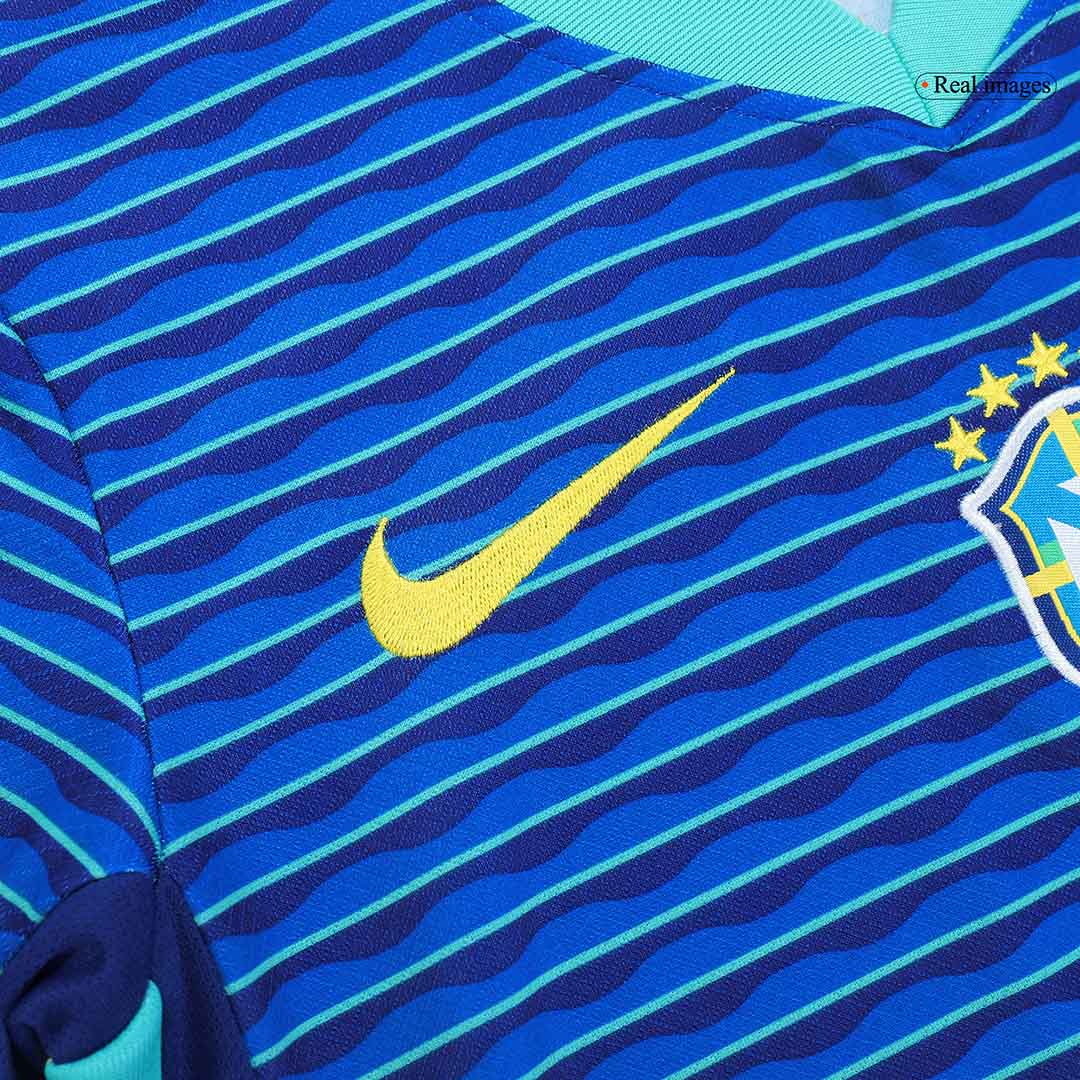Brazil Away Jersey Kit Copa America Kids(Jersey+Shorts+Socks) - gojersey