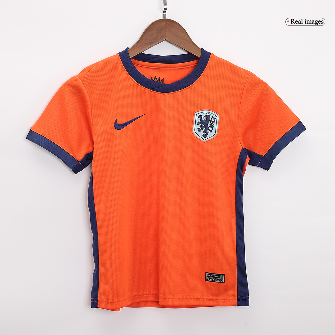 Netherlands Home Jersey Kit EURO Kids(Jersey+Shorts+Socks) - gojersey