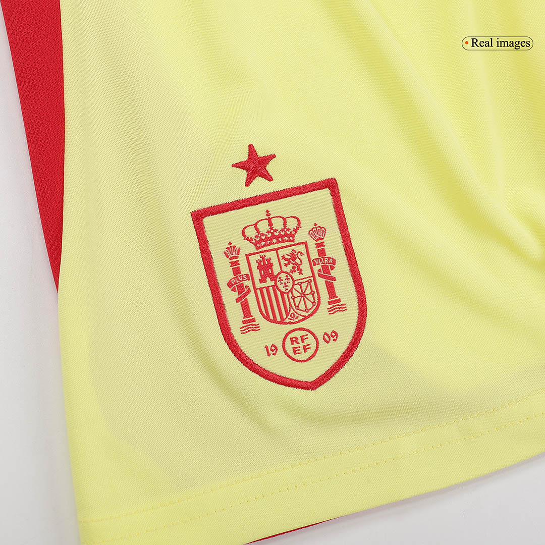 Spain Away Jersey Kit EURO Kids(Jersey+Shorts+Socks) - gojersey