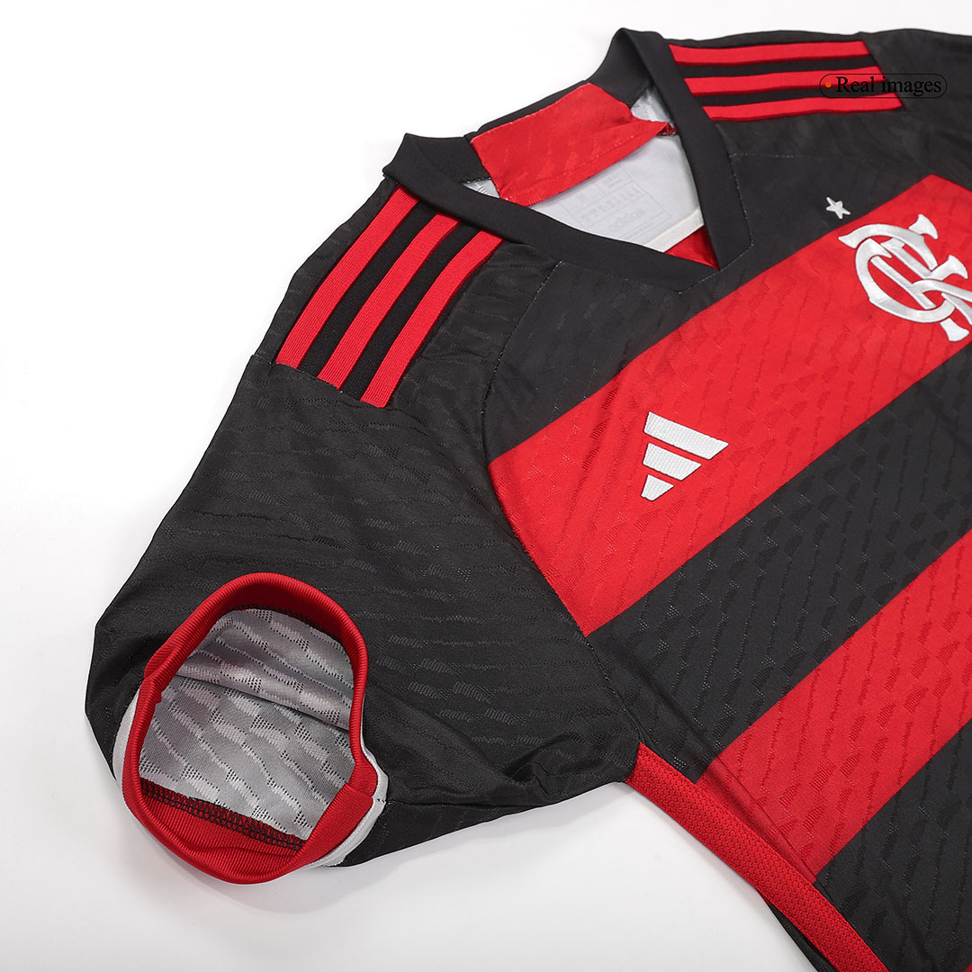 CR Flamengo Home Jersey Authentic - gojersey