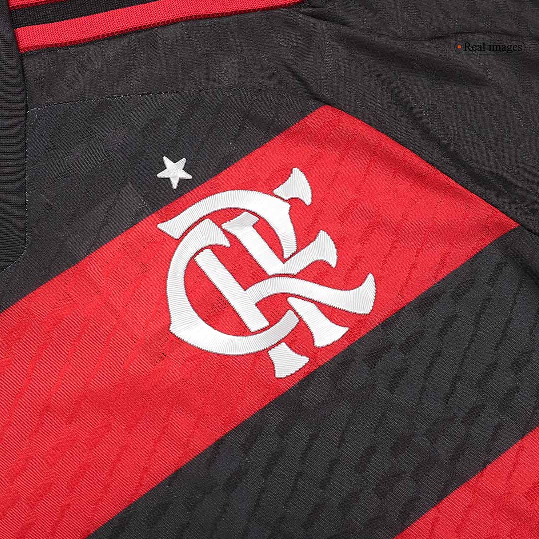 CR Flamengo Home Jersey Authentic - gojersey