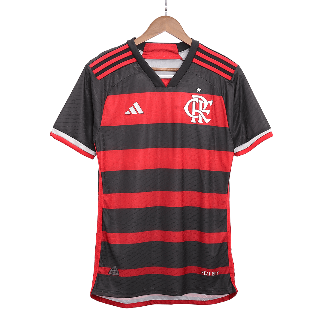 CR Flamengo Home Jersey Authentic - gojersey